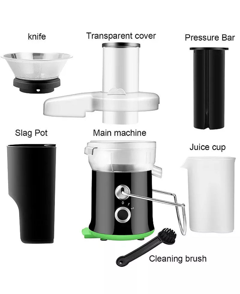 2 Speed Wide Mouth Fruit and Vegetable Centrifugal Electric Juicer
