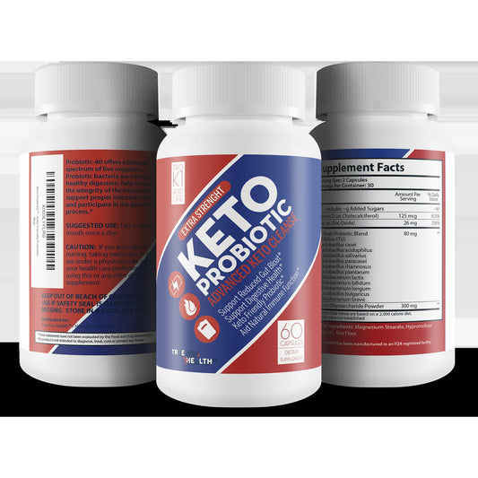 - Support Gut Health, Digestive Health, Immune Health, & Energy - Keto Friendly Probiotic Cleanser - Aid Reduced Gut Bloat & Healthy Gut Biome - Keto Friendly Probiotics & Prebiotic